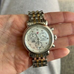 Michele Caber CSX Diamond Two-Tone Watch